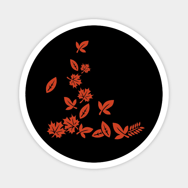 Leaves Magnet by Designzz